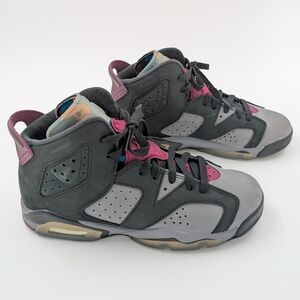 Nike Air Jordan 6 Retro Bordeaux 384665-063 Black Grey Purple Y6 W8